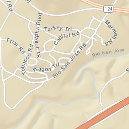 Interstate 40, New Laguna, NM 87038 Street Map