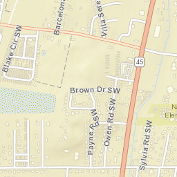 2901-3998 Elder Ct SW Albuquerque Street Map