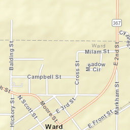 Ward Arkansas Street Map
