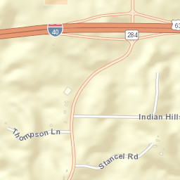 2422-2434 New Castle Road, Forrest City Street Map