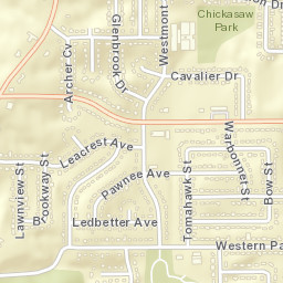 4088-4094 Montana Street Memphis TN Street Map