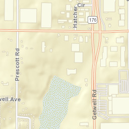 4276-4342 Getwell Road Memphis TN Street Map