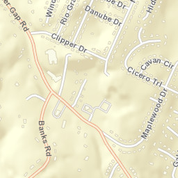 Yorktown Woods Tennessee Street Map