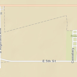1800-1860 East Iris Avenue, Hobart, OK Street Map