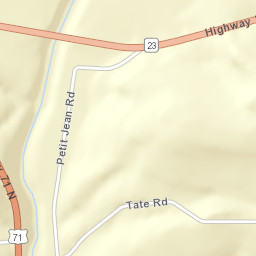 Elm Park Arkansas Street Map