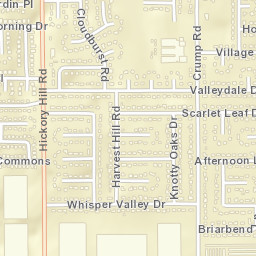 4585 Harvest Hill Road Memphis TN 38141 Street Map