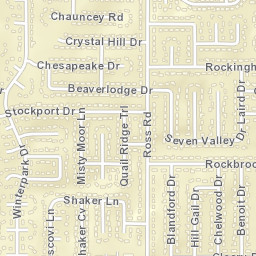 6576 Chesapeake Drive Memphis TN Street Map