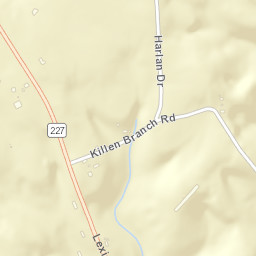 Saint Truitt Tennessee Street Map