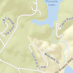 5000-5098 Cherokee Foothills Scenic Highway Street Map