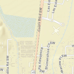Las Estancias Drive South Valley NM 87105 Street Map