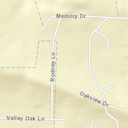 Oakridge Estates Arkansas Street Map