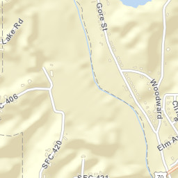 Crow Creek Arkansas Street Map