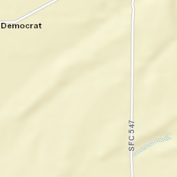 Democrat Arkansas Street Map