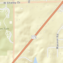 Goodman Tennessee Street Map