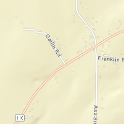 Cash Point Tennessee Street Map