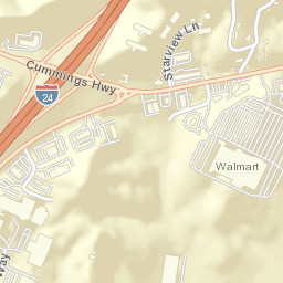 3711 Cummings Highway, Chattanooga, TN Street Map