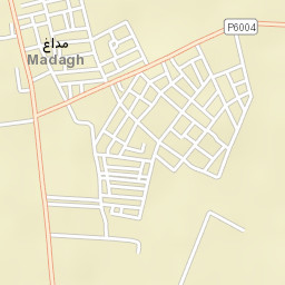 Madagh Street Map