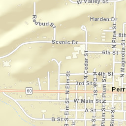 205 North Pine Street, Perryville, AR 72126 Street Map