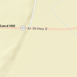 Sand Hill Arkansas Street Map