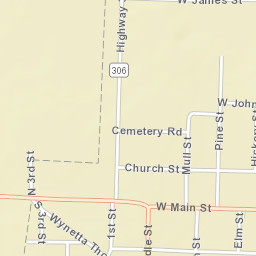 1st, Cotton Plant, AR 72036, USA Street Map