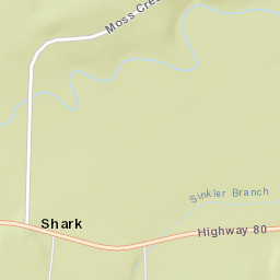 Shark Arkansas Street Map