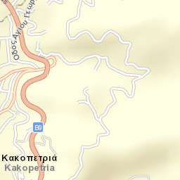 Kakopetriá Street Map