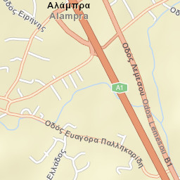 Alámpra Street Map