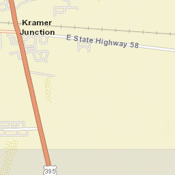Kramer Junction California Street Map