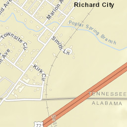 1961-1999 South Cedar Avenue, South Pittsburg Street Map