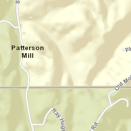 Patterson Mill Tennessee Street Map