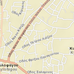 Xylofágou Street Map