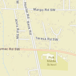 6153 Alvis Circle Southwest, Albuquerque Street Map