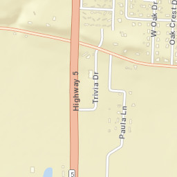 Evans Estates Arkansas Street Map