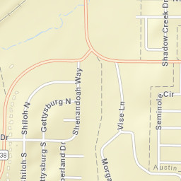 Vise Addition Arkansas Street Map