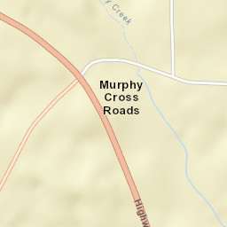 Murphy Cross Roads Alabama Street Map