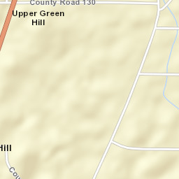 Upper Green Hill Alabama Street Map