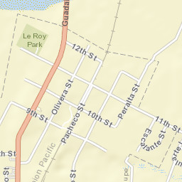 Guadalupe California Street Map