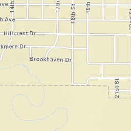 2109 8th Avenue Canyon TX 79015 Street Map