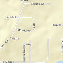 Stagecoach Addition Arkansas Street Map