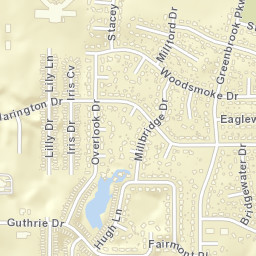 7749-7799 Overlook Drive, Southaven, MS Street Map