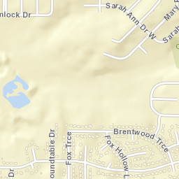 7409-7423 Roundtable Drive Southaven MS Street Map