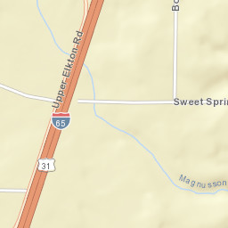 Holland Gin Alabama Street Map