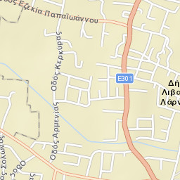 Livádia Street Map