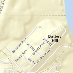 Battery Hill Alabama Street Map