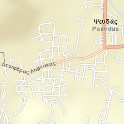 Psevdás Street Map