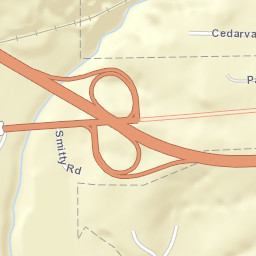 913-1099 La Pradira Avenue Santa Rosa NM Street Map