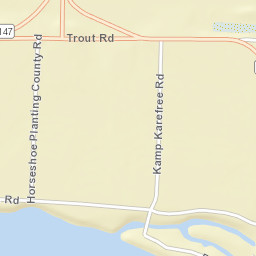 Thompson Grove Arkansas Street Map
