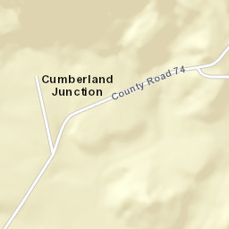 Cumberland Junction Alabama Street Map