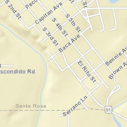 901-999 South 3rd Street, Santa Rosa, NM Street Map
