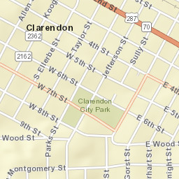 307 Sully Street, Clarendon, TX 79226 Street Map